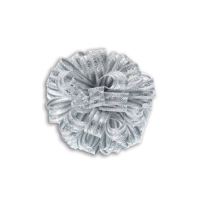 NASTRO TESSUTO WIRED ANIMATO mm10x25mt 04.ARGENTO