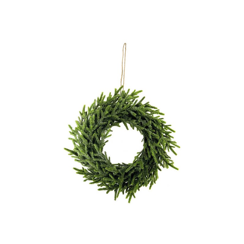 GHIRLANDA VERDE SPARKLE ø30cm