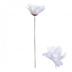 FIORE BIANCO C/STELO H.50cm