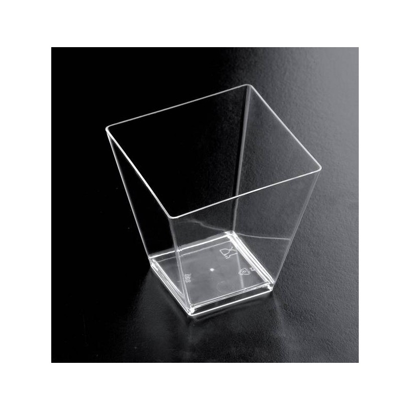 COPPETTA ROMBO PS 95cc 25PZ TRASPARENTE