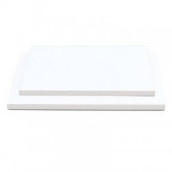 SOTTOTORTA CAKE BOARD RETTANGOLARE 30x40x1,2cm BIANCO