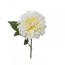 FIORE DALIA SU STELO H.67cm BIANCA