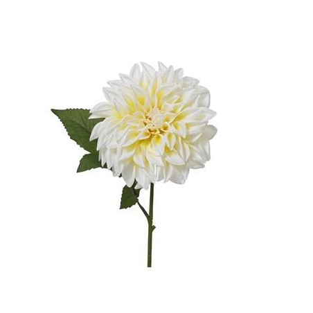 FIORE DALIA SU STELO H.67cm BIANCA