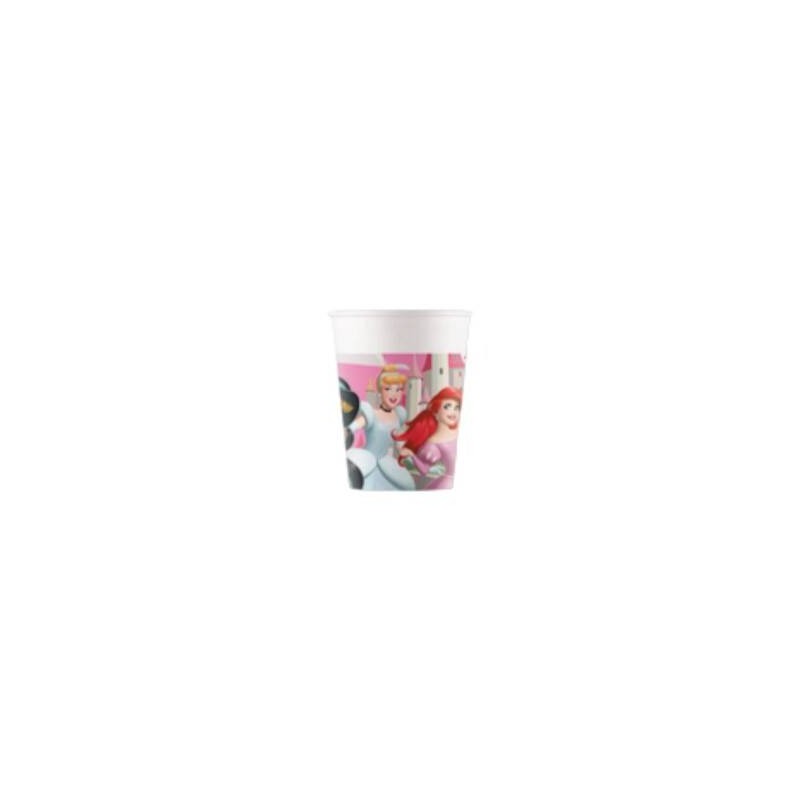 BICCHIERE IN CARTA 200ml PRINCIPESSE 8pz