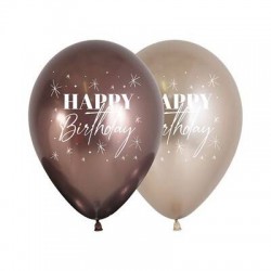 PALLONCINI IN LATTICE 12 30cm HAPPY BIRTHDAY TWINKLE 12pz