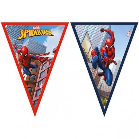 FESTONE BANDIERINA SPIDERMAN CRIME FIGHTER 2,3mt