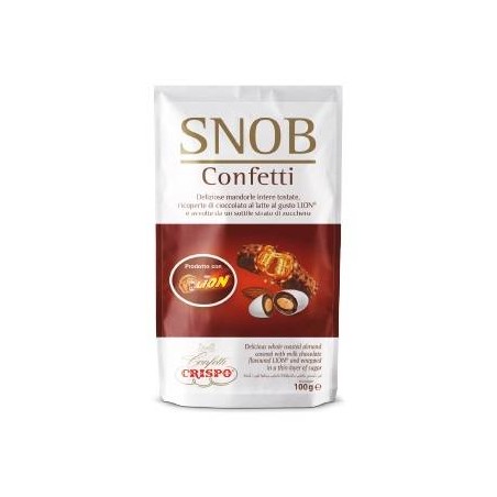 SNOB MANDORLE INTERE TOSTATE AL GUSTO LION 100gr CRISPO