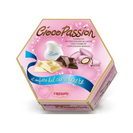 CONFETTI CIOCO PASSION LIETO EVENTO IMB. SING. ROSA 500gr GUSTI ASSORTITI