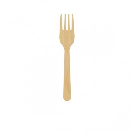 FORCHETTINA LEGNO 12cm ECOWOOD Byò 100pz