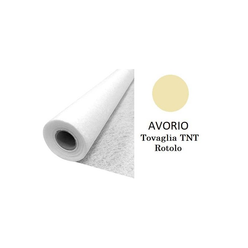 TOVAGLIA TNT ROTOLO H.140 AVORIO 50mt