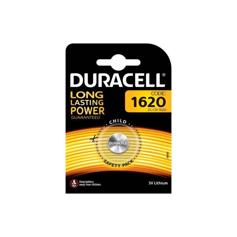 BATTERIE 1620 3V LITHIUM DURACELL