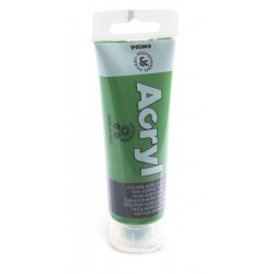 TUBETTO COLORE ACRILICO 75ml VERDE OLIVA 665 PRIMO