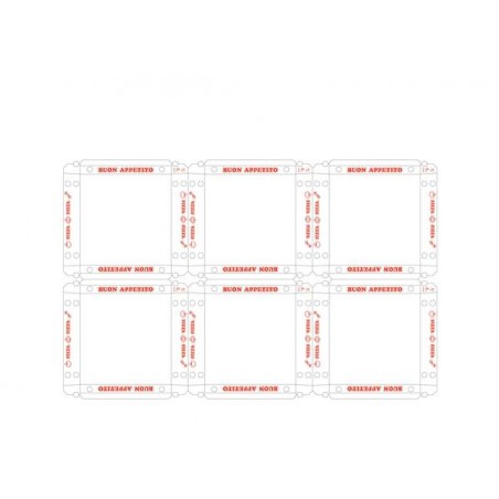 SCATOLE PIZZA CUBO 32,5 x 32,5 H3 v.s.v. 200pz BUON APPETITO
